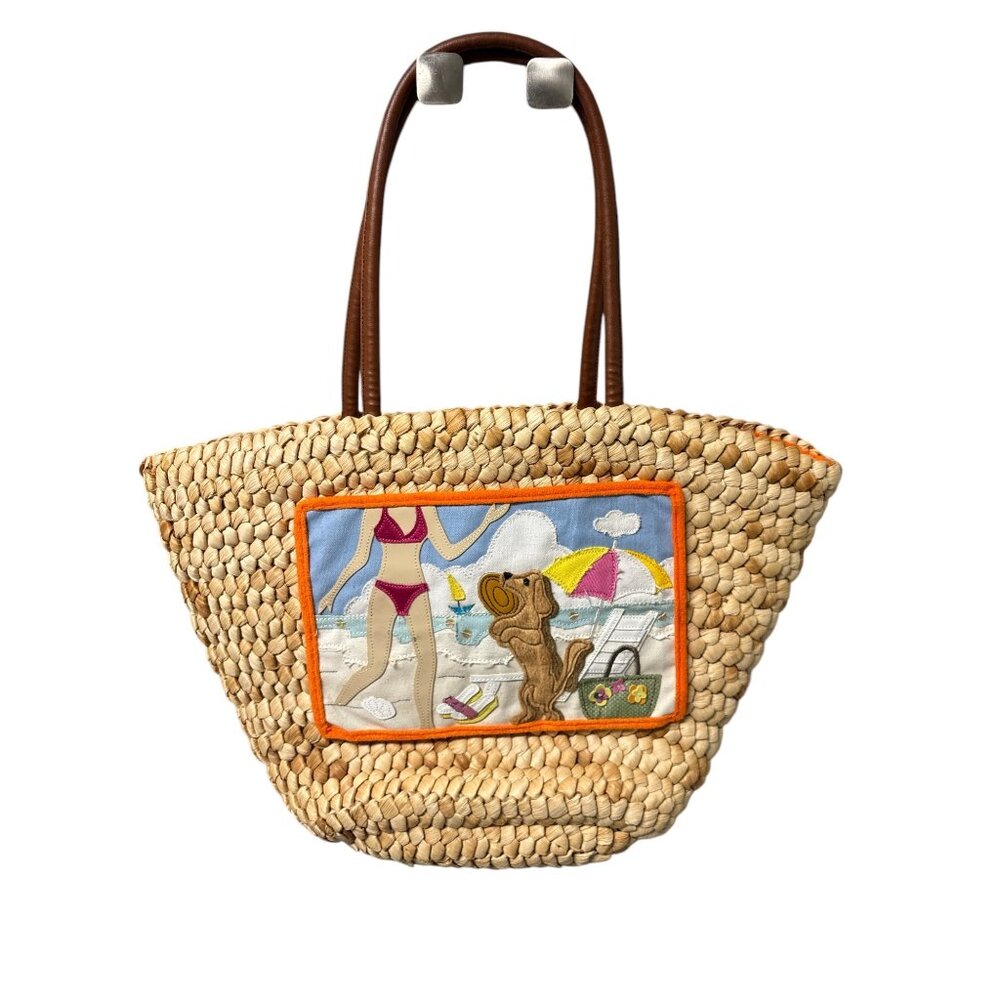 Two Beach Towels & Amanda Smith Woven Beach Tote Set⛱️PRICE IS FIRM⛱️ - Picture 11 of 15